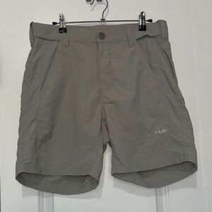 Huk Men's Gray Shorts